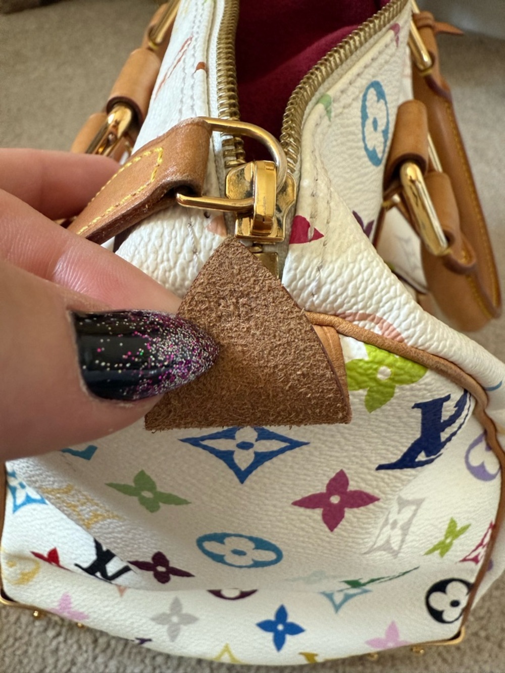 Louis Vuitton Original Murakami Multicolor Monogram Speedy 30 - Picture 8 of 16
